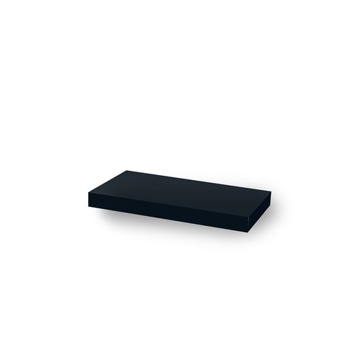 Estante Flotante 40 X 25 Negro X 1U