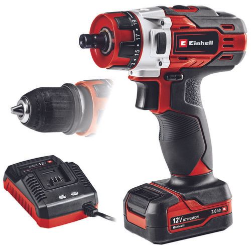 Taladro Inalámbrico 12V 10Mm 2Ah 30Nm Einhell