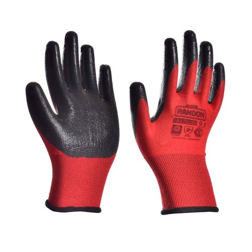 Guante Multiuso Nitrilo Con Dorso Ventilado Randon