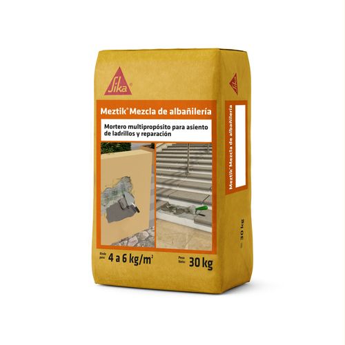 Mortero Albañil Meztik 30 Kg Sika