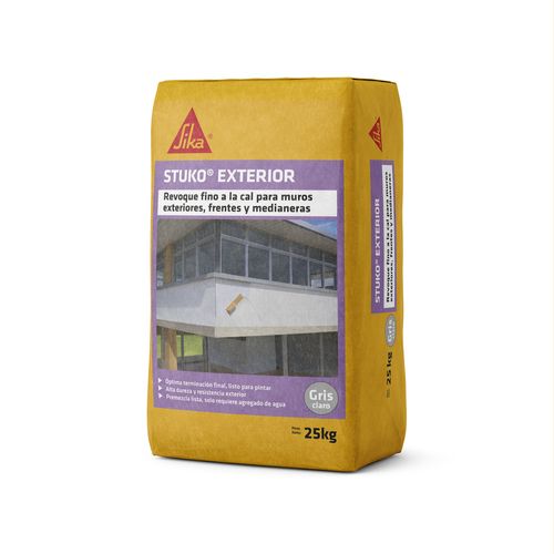 Revoque Fino A Cal Stuko 25 Kg. Exterior