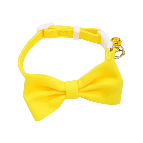 Collar Para Gatos Pet's Fun Corbatin Amarillo