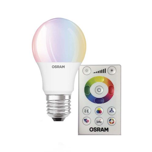 Led Rgb Con Control Remoto E27 7W Ledvance