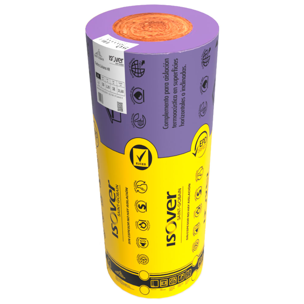 Fieltro Aislante 50 Mm 1.2 Mts X 12 Mts
