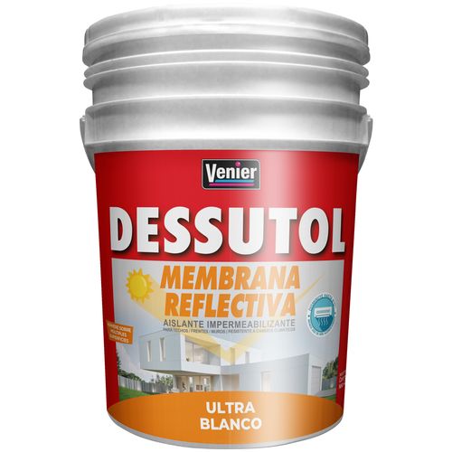 Membrana Reflectiva Satinado Blanco 20 Kg Dessutol