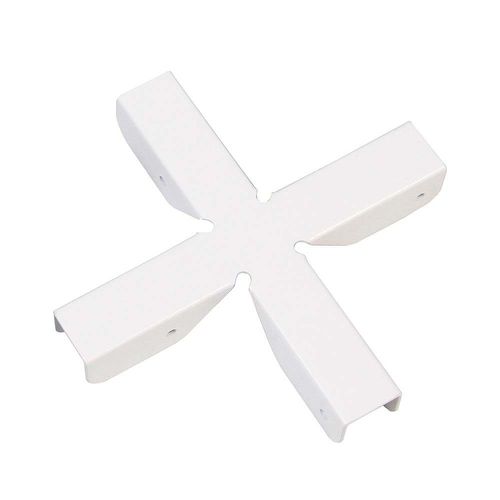 Conector Qubo X Blanco Cruz Sc Metalúrgica
