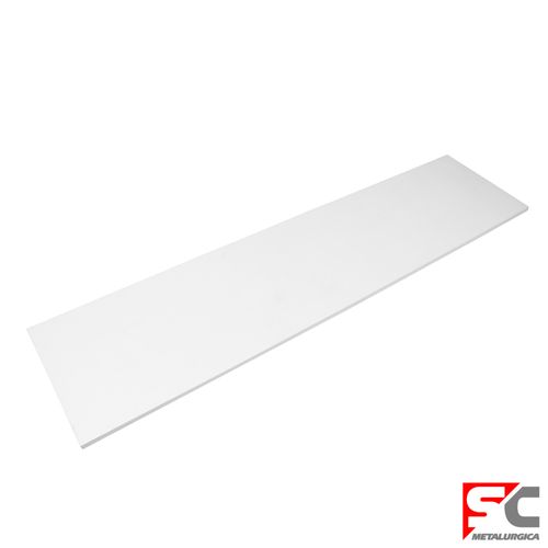 Tabla Melamina Aglo Blanco Con Filo 53x180 Cm 18 Mm SC Metalúrgica