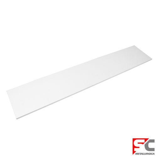 Tabla Melamina Aglo Blanco Con Filo 40x180 Cm 18 Mm SC Metalúrgica