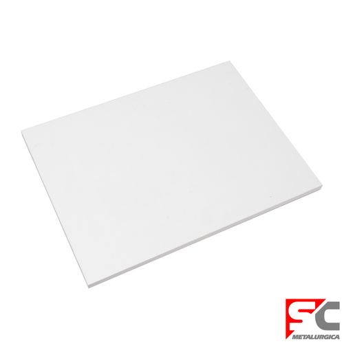 Tabla Melamina Aglo Blanco Con Filo 45x60 Cm 18 Mm SC Metalúrgica