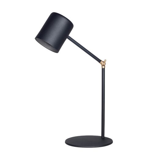 lamp escritorio c/movimient gu10 negro