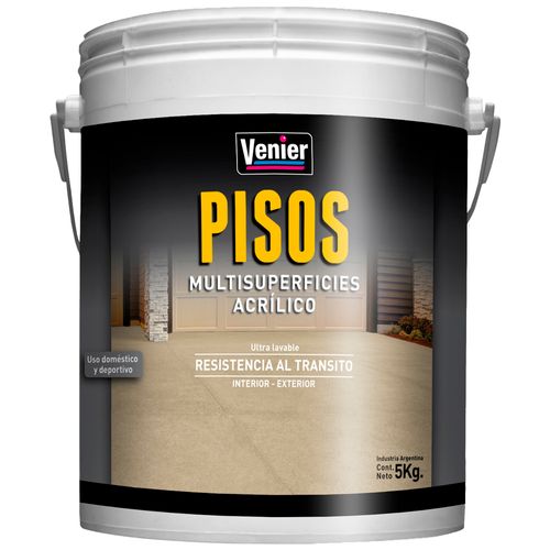 Pintura Para Pisos Negro Mate 5Kg Dessutol
