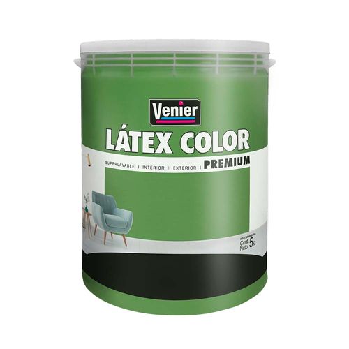 Látex Interior/Exterior Premium Verde Sereno 5Kg Venier