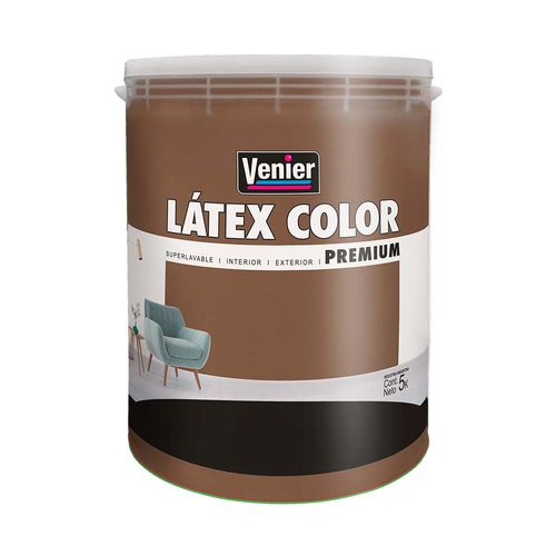 Látex Interior/Exterior Marron Natural 5 Kg Premium