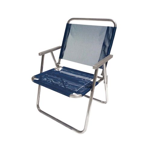 Silla Caño Aluminio Xl Azul Botafogo