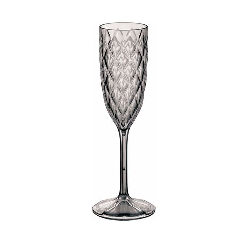 Copa Champagne Cristal Gris Plasutil