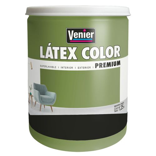 Látex Interior/Exterior Premium Verde Sereno 1.25Kg Venier