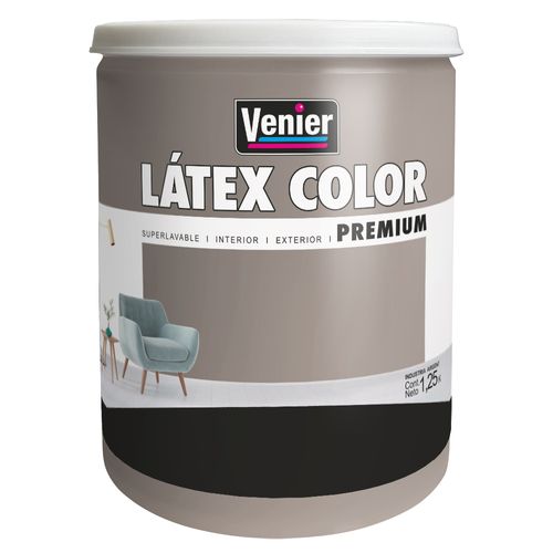 Látex Interior/Exterior Premium Gris Solemne 1.25 Kg