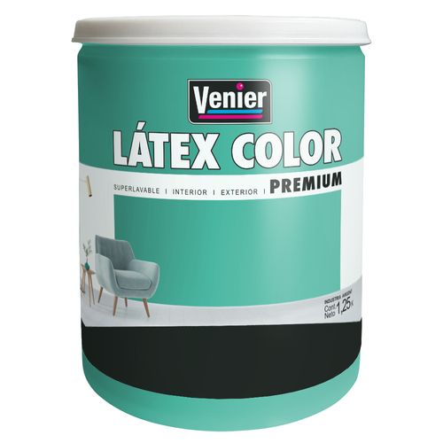 Látex Interior/Exterior Premium Turquesa Liber 1.25 Kg Venier