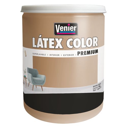 Látex Interior/Exterior Premium Beige Suave 1.25 Kg