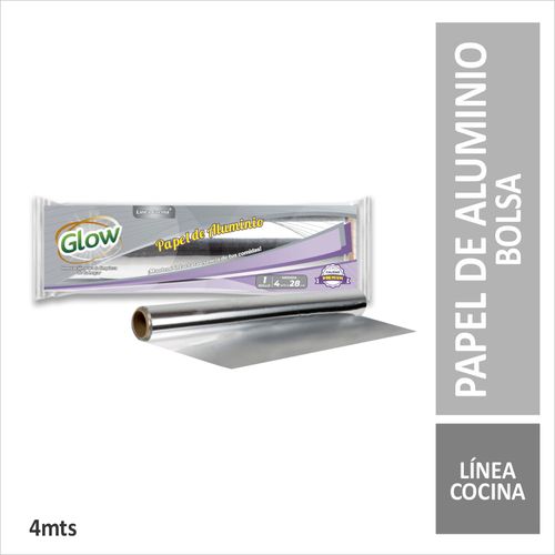 rollo aluminio bolsa 4mts