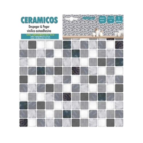 Ceramico Venecita Damero 25 X 25 Cm Muresco