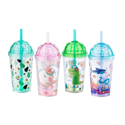 Vaso Acrilico Con Sorbete Luz Led 0,65 L Star Company