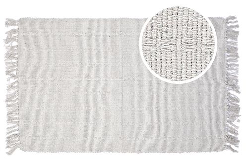 Alfombra Ambiente 70x110 Cm Gris Indian Kinor