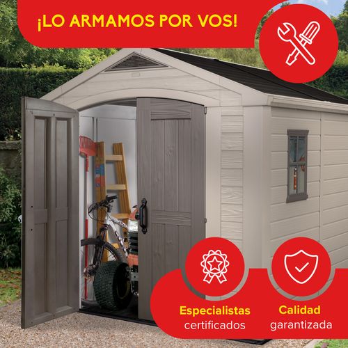 inst. armado deposito jardin -e146-