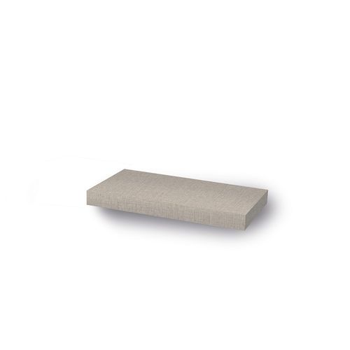 Estante Flotante 40X25 Cm Lino Claro Sc Metalúrgica