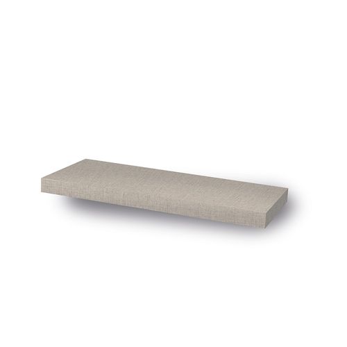 Estante Flotante 60X25 Cm Lino Claro Sc Metalúrgica