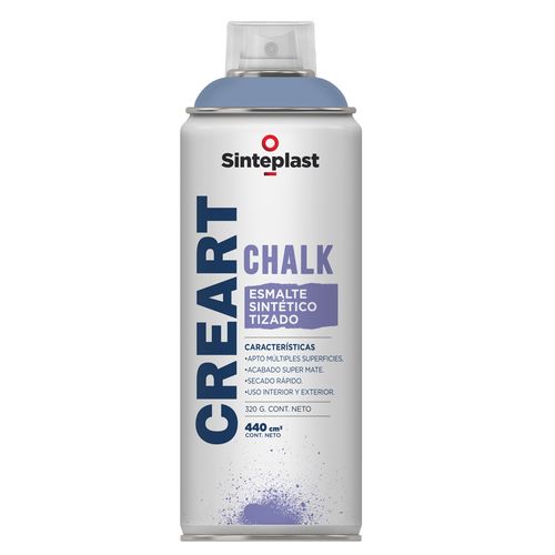 Aerosol Chalk Creart Azul Medianoche 440 Cc