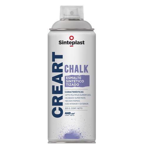 Aerosol Chalk Gris Antiguo 440 Cc Creart