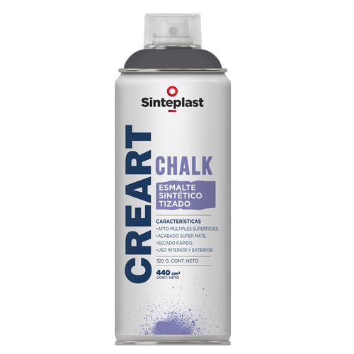 Aerosol Chalk Creart Gris Sombra 440Cc