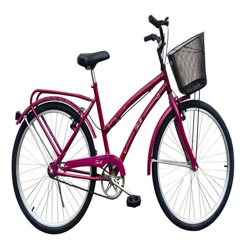 Bicicleta R 26 Paseo Urbana Fucsia Skill