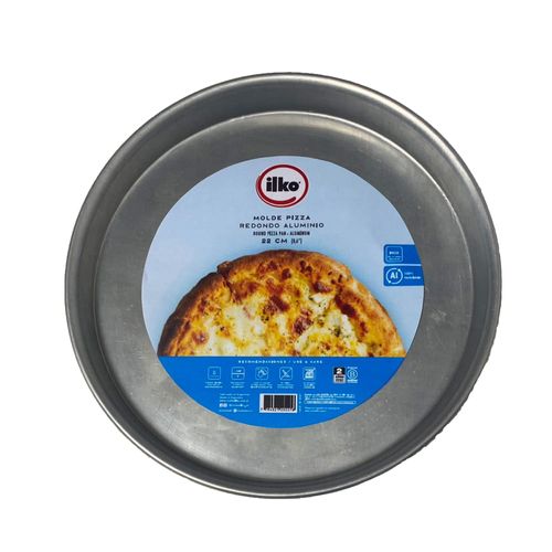 pizzera aluminio 22cm ilko