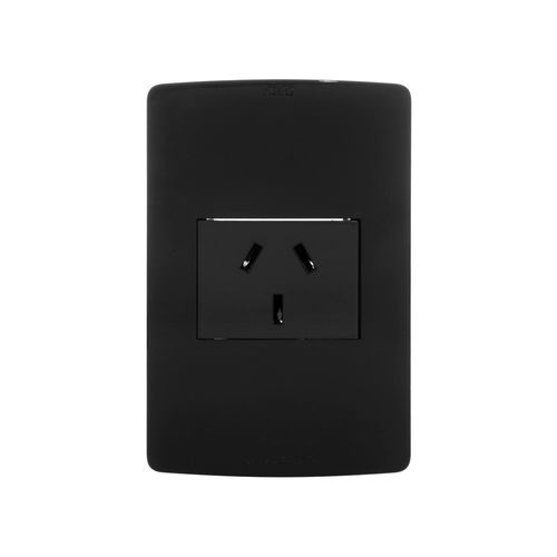 Linea Armada Silight 1 Toma 10 A Negro Sica