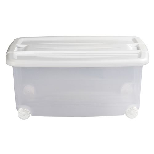 Caja Pl 61L C-Rued Trans T-Color Bco Tt