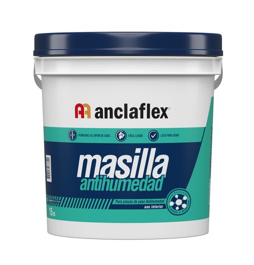 masilla antihumedad anclaflex x 15 kg