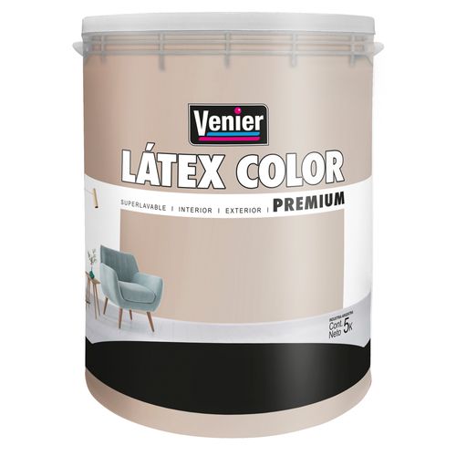 Latex Interior/Exterior Premium Greige 5 L Venier