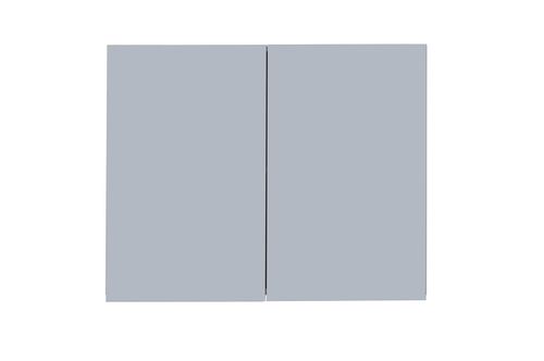 Alacena Potenza 2 Puertas Gris Perla 0.80 Cm Ricchezze