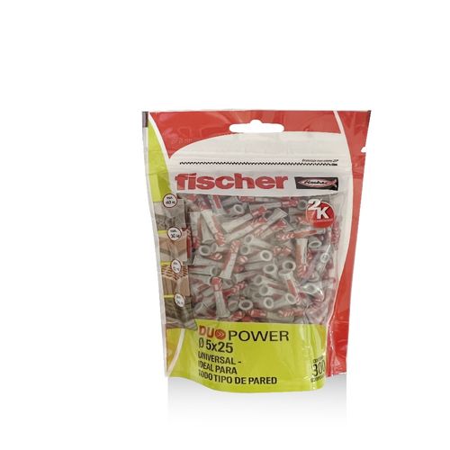 Taco Duopower 5 Mm x 25 Mm 300U Pouch Fischer