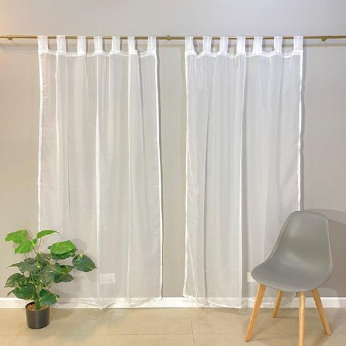 Cortinas Paris Voile 130x205 Cm 2 U