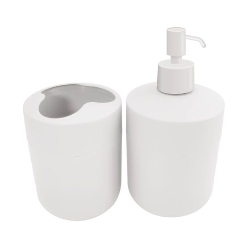 Set Duo X2 Accesorios Baño Gris Quo Productos