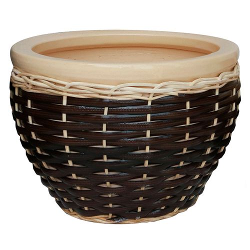 Maceta Rattan Jo 18 Cm Outzen