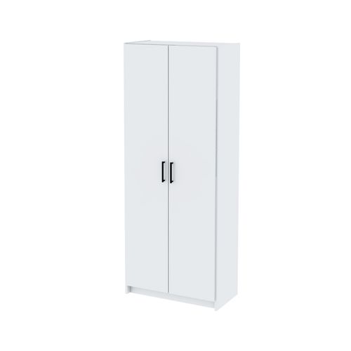 Despensero 2 Puertas 60x32x150Cm Blanco Centro Estant