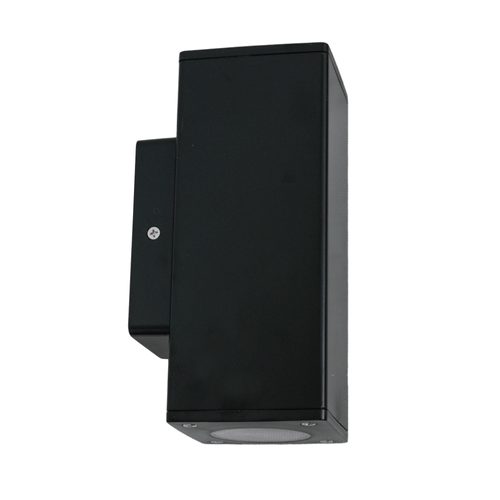 Aplique Exterior Cuadrado Bidireccional Gu10 Ip65 Sica Candela