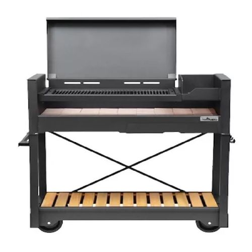 Parrilla a Carbón 52X125X113Cm Gaucha Tromen
