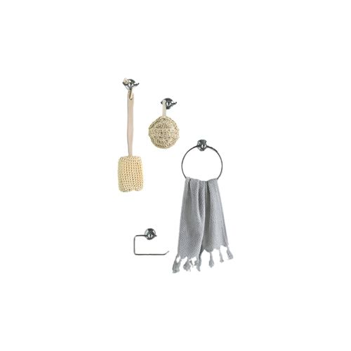 Set De Accesorios De Baño Jasmín 5 Piezas Vessanti