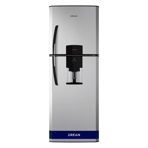 Heladera con freezer Cíclica 396 L Gris Aluminium Drean - HDR400F11S