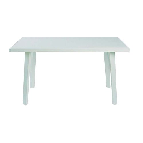 Mesa Plastic Rectangular Blanco 140X80 Cm Quality